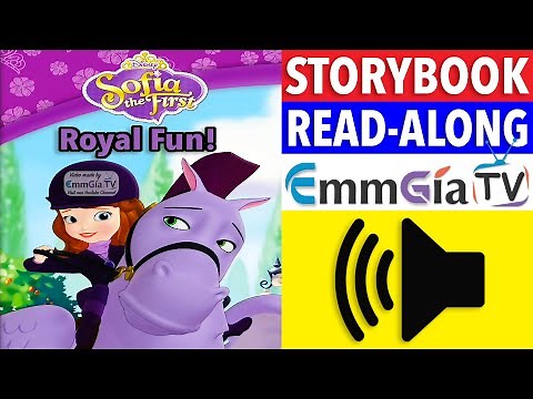 Sofia the First 👸🏽 Royal Fun! 📚 Read Along Story books 📖 Read Aloud Stories for Kids