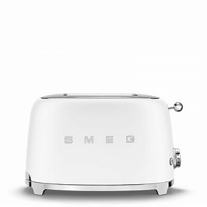 Smeg White toaster 2 slice TSF01WHMEU