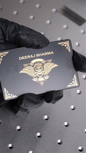 Custom Metal Credit Card | Carboncraft