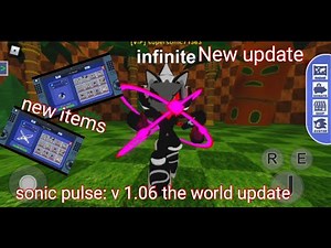 sonic pulse: v 1.06 the world update: new accessories, infinite's mask and toei spine.