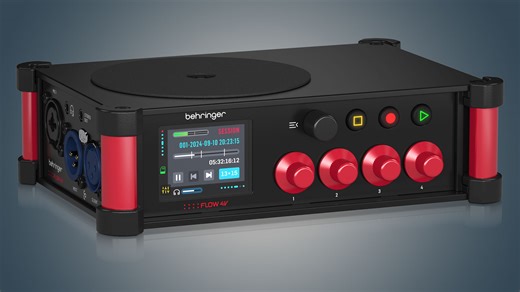 Behringer FLOW 4V - Compact Audio Mixer and Recorder for Filmmakers | CineD