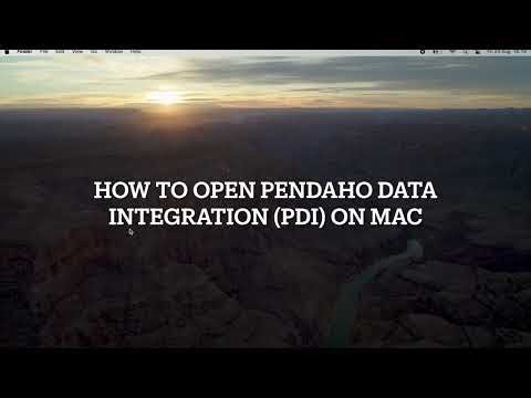 How to Open Pentaho Data Integration (PDI) on Macbook Air (M1)