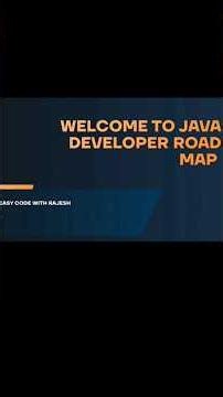 Java Full Stack Developer Roadmap 2026