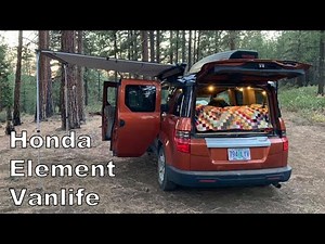 Full-time Vanlife in a 2009 Honda Element (with 2 People and 2 Dogs!)