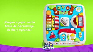 Con la Mesa de Aprendizaje de Ríe y Aprende, tu bebé descubrirá sus lugares favoritos mientras se divierte. ¡Conózcanla! | Fisher-Price