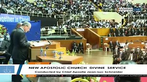 19K views · 1K reactions | CALL UP District Apostle Helper Arnold Mhango of Malawi during the preparation service for departed in Nairobi, Kenya, conducted by Chief Apostle Schneider on 27th February, 2022. | New Apostolic Church -Choma Apostle Area | Facebook