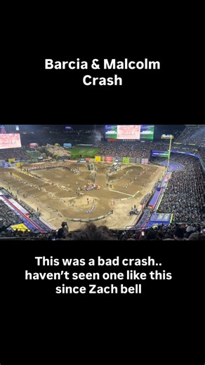 Justin barcia had a huge crash with Malcolm … worst crash I’ve seen since Zach bell crash years ago | Conner Slowie