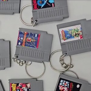Nintendo NES Cartridge Keychain, Personalized Keychain, Vintage Retro Game Nostalgia Gamer - Etsy