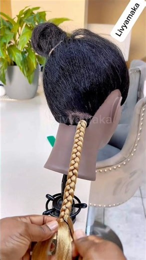 Beginners! Try this easy large box braid technique #braidingtutorial #braids #howtobraid