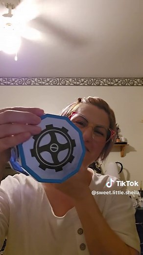 I made this cool paper cryptex for my brother. Project available in Cricut Design Space under the name Louise Beauregard. She's phenomenal at creating cool 3D papercrafts. #cryptex #wordpuzzle #papercraft #Marcel #puzzle #fyp #wip #cricut