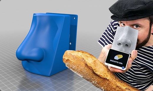 Tiny ML powered Artificial Nose Project kit with Wio Terminal