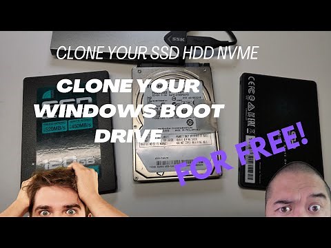 Cloning your HDD, SSD, NVME for Free! Windows, Linux, Mac OS. KEEP ALL FILES, no need to reinstall.