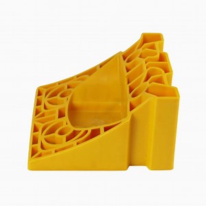 [Hot Item] Rampas de detención de rueda curvada de alta resistencia, nivelador para camper, bloque de nivelación para vehículo, cuña de rueda para automóvil, remolque, caravana