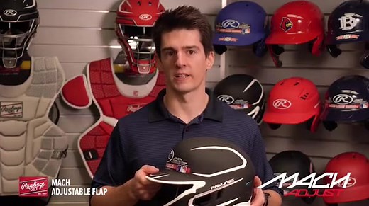 Learn about the new Rawlings Mach Adjust Baseball Helmet. Now you can place your extended jaw guard exactly where you want it, without the hassle of taking the guard off your helmet just to put it back on. Available now: https://bit.ly/3rokyqq | Baseball Express
