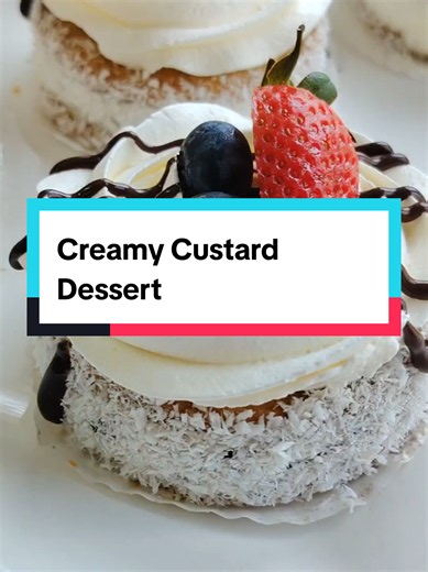 Creamy Custard Dessert recipe