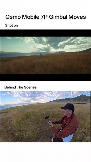 One-shot cinematic phone video in the field with Osmo Mobile 7P.