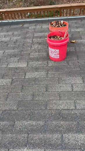 Why choose us for a gutter cleaning? 1. We won’t blast wet gutter goop all over your house and your porch with a leaf blower. 2. Debris is removed by hand, and taken away with a bucket. After that, the gutters are thoroughly rinsed out with a hose. 3. At every job, we thoroughly inspect the Gutter system for any potential issues and can recommend/perform any repair needed to get things working as they should. You know who to call ! Free estimates Licensed and insured | Shine Exterior Cleaning LL