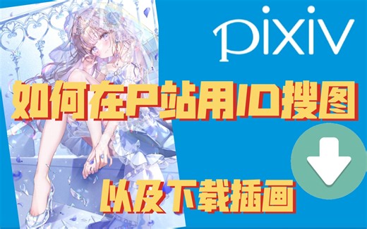 【Pixiv】P站怎么用ID来搜图，以及如何下载插画