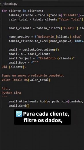 Automate and Email Reports with Python | #shorts