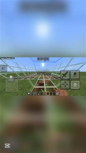 Invisible house #minecraft