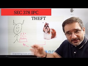 Theft | Sec 378 | IPC | DU LLB 2022 LLM 2022