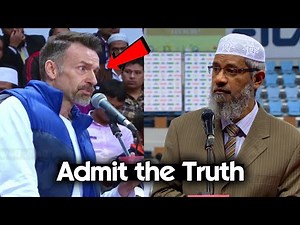 🔥 Shocking Debate! Christian Professor Challenges Dr. Zakir Naik in a Heated Clash