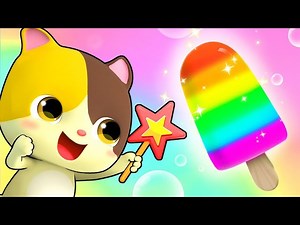 Scary Witch's Color Magic | Ice Cream,  Learn Colors | Baby Kitten's Special Recipe | BabyBus Song - Videos For Kids