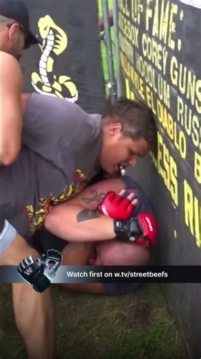 He had to pull him off