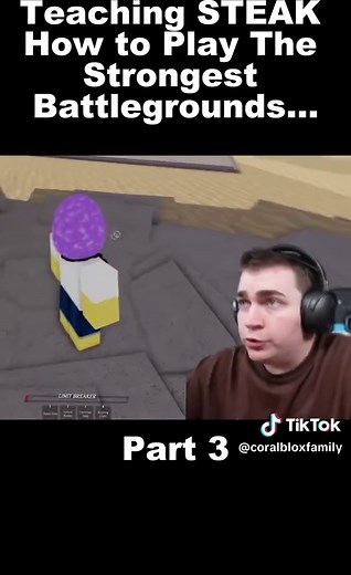 Teaching STEAK How to Play The Strongest Battlegrounds...