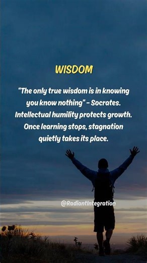 Socrates’ lesson on wisdom 🌿✨ #wisdom #quotes #shorts #philosophy #lifelessons #mindset #motivation