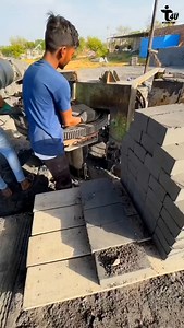 9.1K views · 1.4K reactions | Fly ash brick making process #eentudhog #trending #team4you1 #iamrajdeep1 #work #brik #clay | Team4you1 | Facebook
