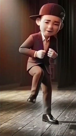 Funky 70s Cartoon Dance – Little Gentleman Moves