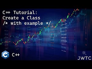 C++ Tutorial: Create a Class - Example: Dates and function returning the Weekday of any given date