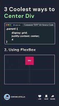 3 Coolest ways to center a div #javascript #typescript #refactoring