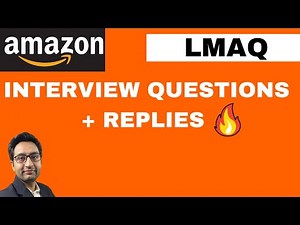 Amazon LMAQ OPS Interview Questions and Replies | LMAQ Recruitment 2022