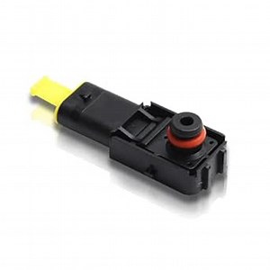 Brake Booster Pressure Sensor 5Q0906207A Sensitive Compact Strong Power Black Compatibility with B9 Avant 8W5