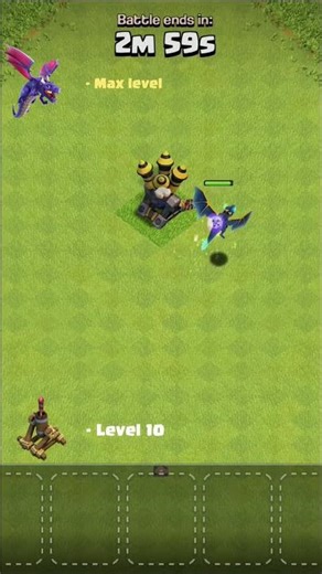 Max Level Dragon vs All level of Airdefence | clash of clans |