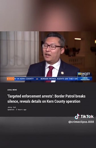 Via KGET News #fyp #foryoupage #2025 #borderpatrol #immigrationlaws #kget #bakersfield #california #crimetok