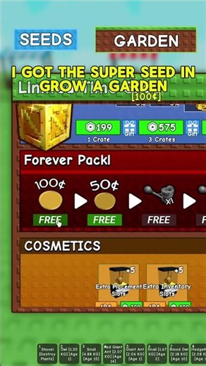 how to get super seed in grow a garden roblox