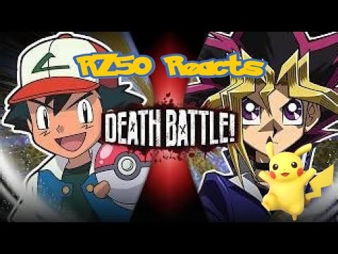 MASTERS OF MONSTERS!!! Ash VS Yugi Death Battle Reaction