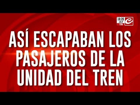 Así escapaban los pasajeros de la unidad del tren con toma de rehenes