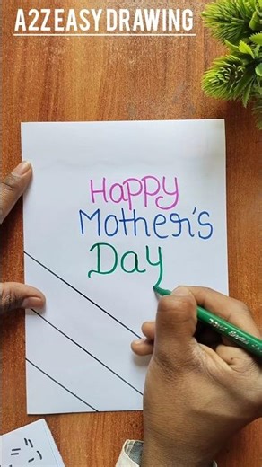 Mother's Day Card Making Easy Step By Step #shorts #mothersday #cardmaking