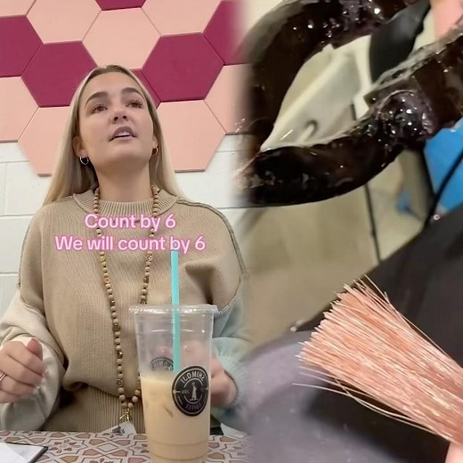 Counting by 6 to Castaways by the backyardigans! Full video is on my insta 💖