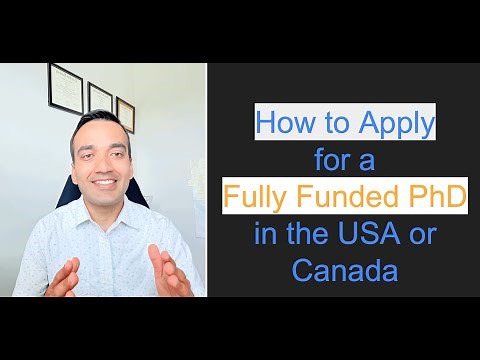 How to Apply for Fully Funded PhD in the USA or Canada:Step-by-Step Guide for International Students