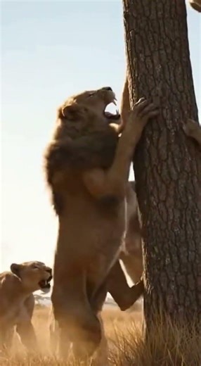 Silverback Gorilla vs. Lion Pride: The Ultimate Fight for Survival