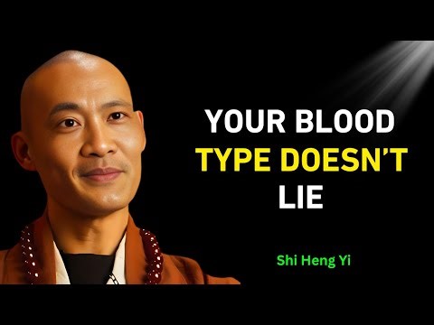 The Meaning of Your Blood Type Will Change Your Entire Life | Shi Heng Yi