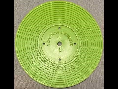 Fisher Price - Record 3 - London Bridge - Wind Up Music Box Record Player