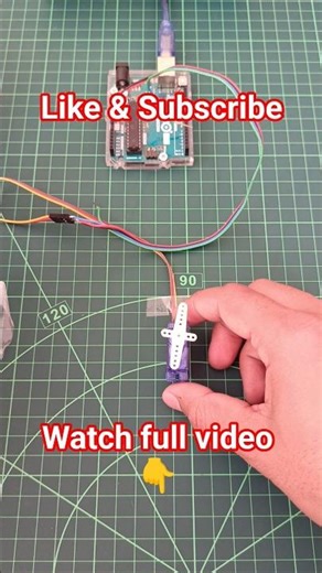 How SG90 Servo Works? #shorts