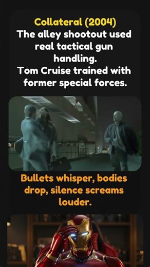 Collateral (2004),Was gun handling real 🔫😱🏙️ #marvel #avengers