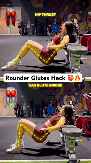 🍑 If You Want ROUNDER GLUTES. STOP Treating These2 as the same exercise.THIS is what you’re missing